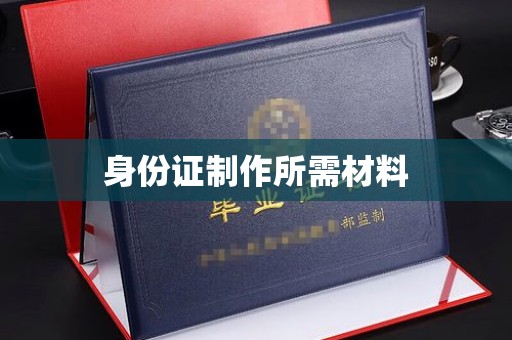 禄丰身份证制作所需材料
