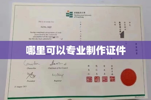 禄丰哪里可以专业制作证件
