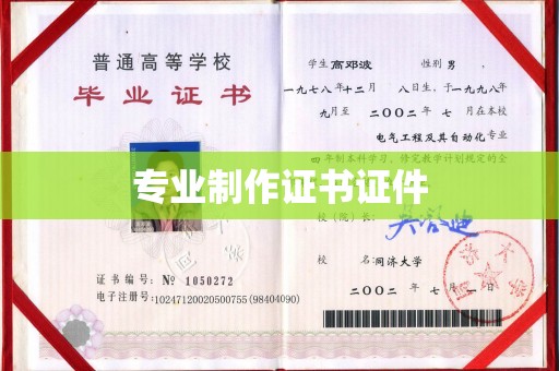 禄丰专业制作证书证件