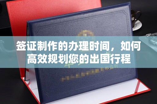 禄丰签证制作的办理时间，如何高效规划您的出国行程