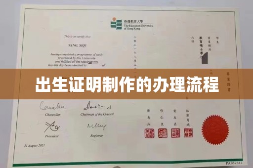 禄丰出生证明制作的办理流程