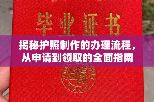 禄丰揭秘护照制作的办理流程，从申请到领取的全面指南