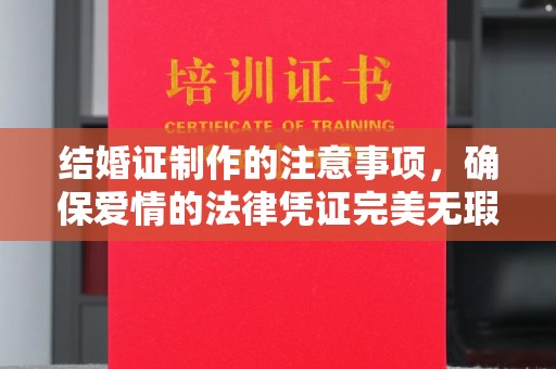 禄丰结婚证制作的注意事项，确保爱情的法律凭证完美无瑕