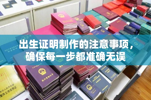 禄丰出生证明制作的注意事项，确保每一步都准确无误