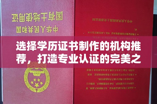 禄丰选择学历证书制作的机构推荐，打造专业认证的完美之选