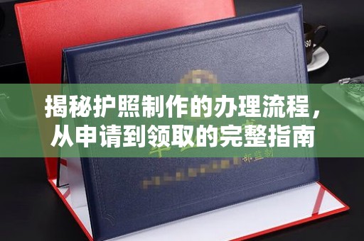 禄丰揭秘护照制作的办理流程，从申请到领取的完整指南