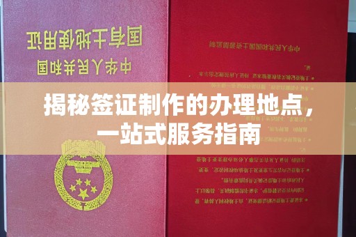 禄丰揭秘签证制作的办理地点，一站式服务指南