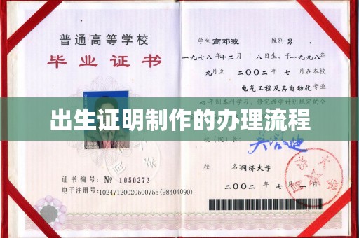 禄丰出生证明制作的办理流程