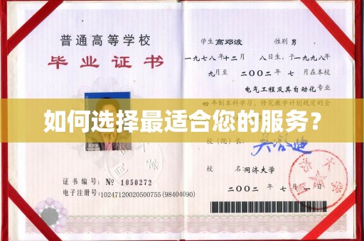 禄丰如何选择最适合您的服务？