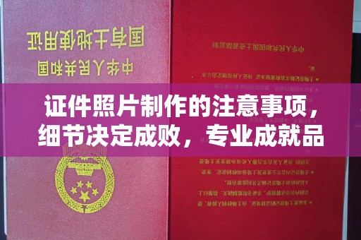 禄丰证件照片制作的注意事项，细节决定成败，专业成就品质
